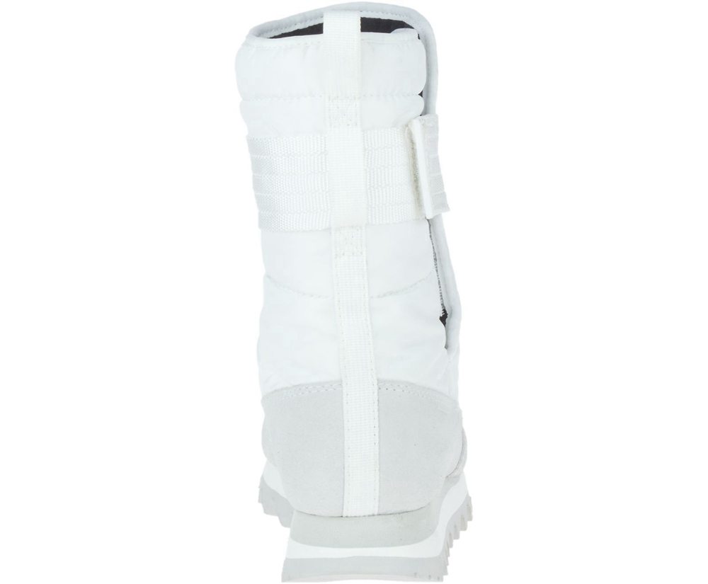 Merrell Boots White - Alpine Tall Strap Polar Waterproof - Womens 68IMFDWLY